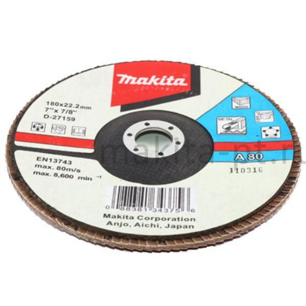 Каталог шлиф,диск 115 a36 лепестковый d-27028 от интернет магазина makita-pt.ru
